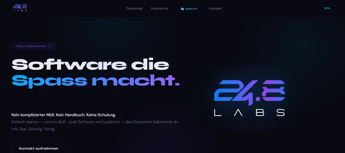 248labs.ch – diese Website als Muster